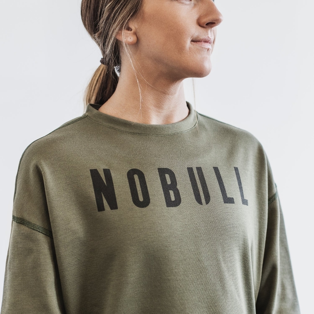 Nobull Crew Neck Sweater Medium - image 5